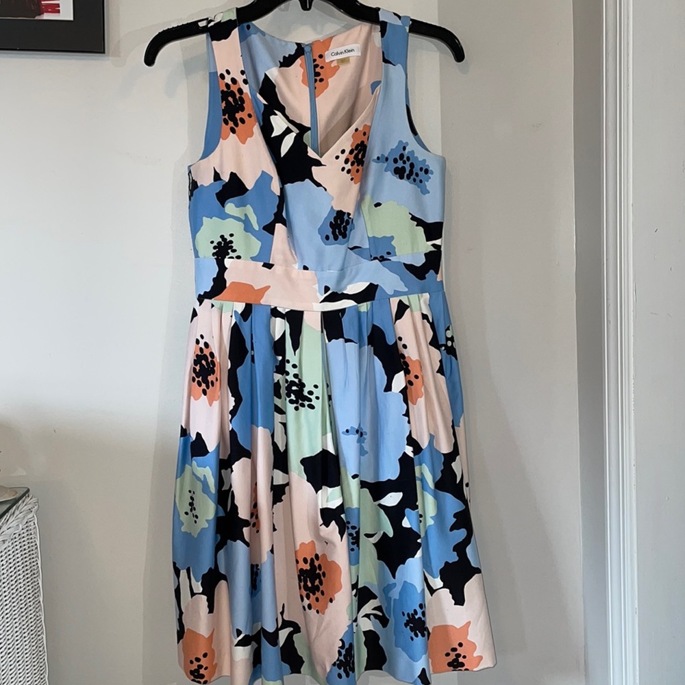 Floral Calvin Klein Dress